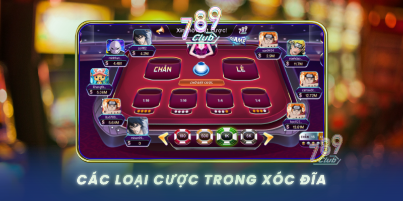 Cac Loai Cuoc Trong Xoc Dia