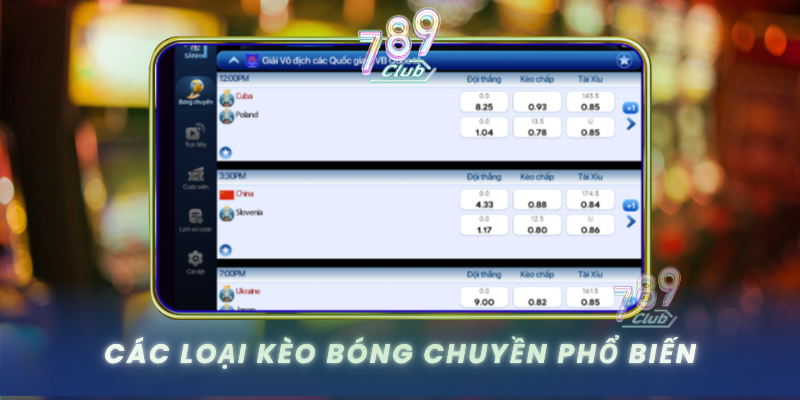 Cac Loai Keo Bong Chuyen Pho Bien