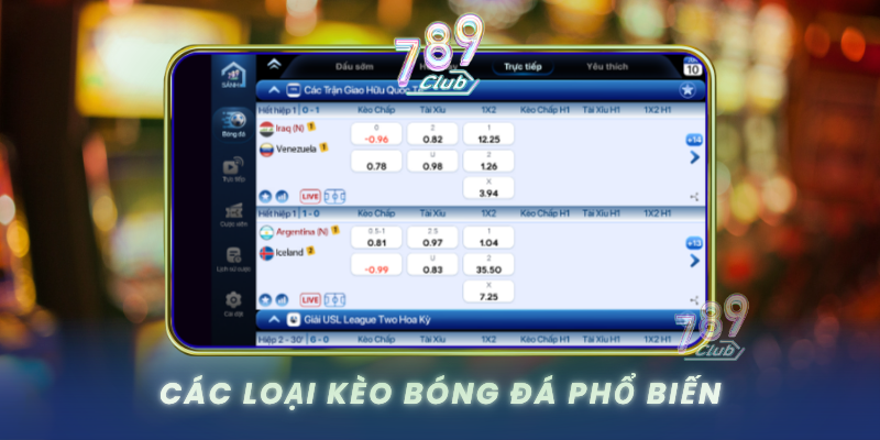 Cac Loai Keo Bong Da Pho Bien