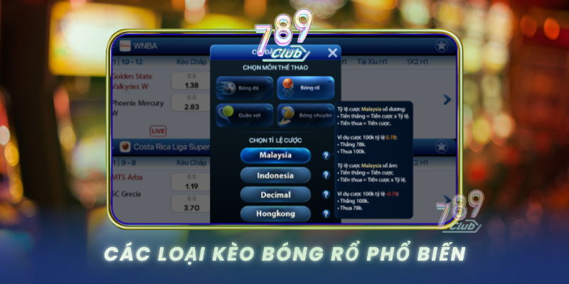 Cac Loai Keo Bong Ro Pho Bien