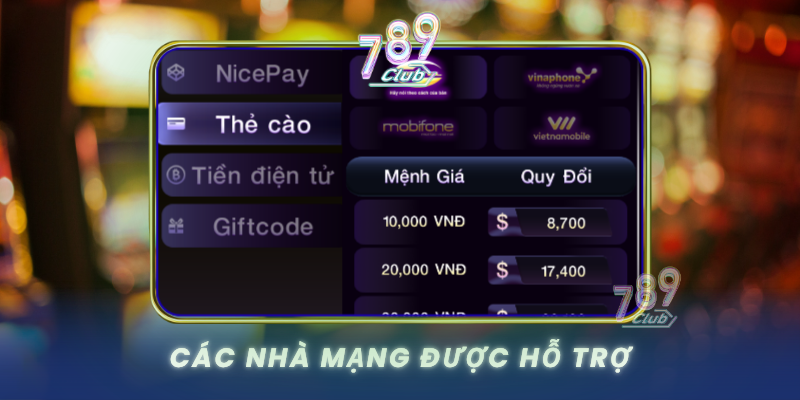 Cac Nha Mang Duoc Ho Tro