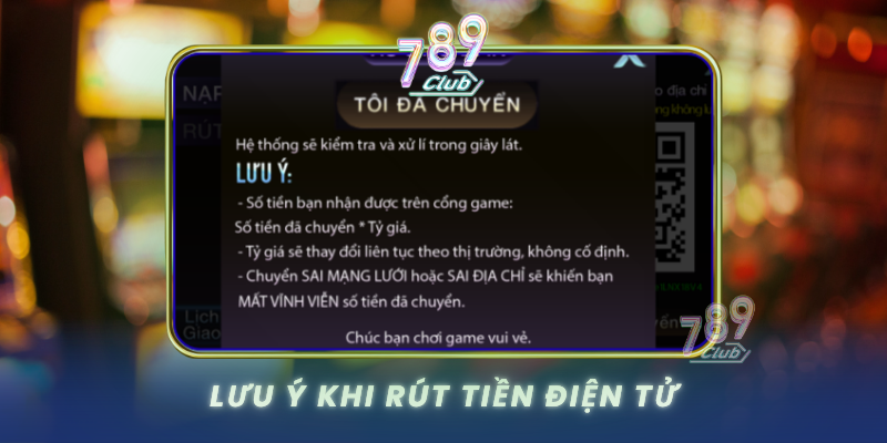 Luu Y Khi Rut Tien Dien Tu