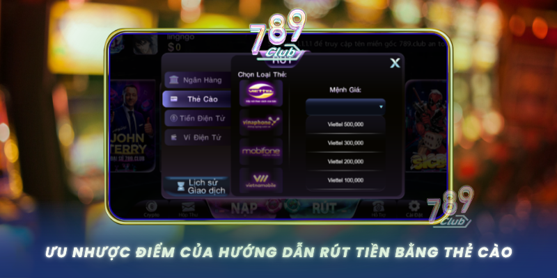 Uu Nhuoc Diem Cua Huong Dan Rut Tien Bang The Cao