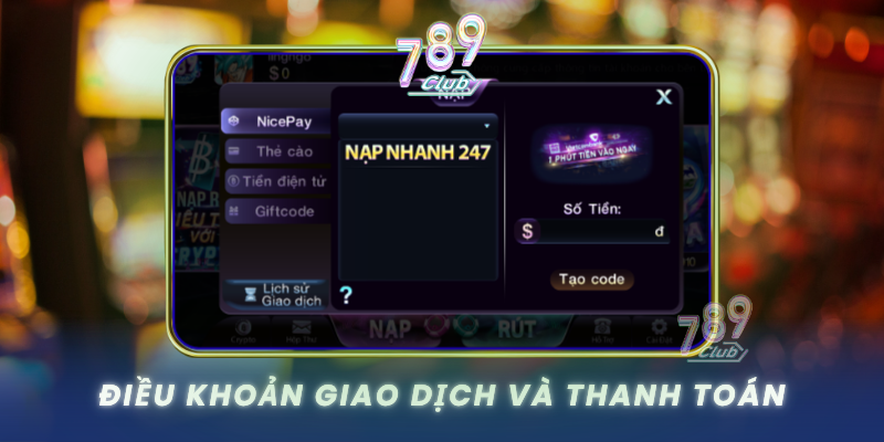 Dieu Khoan Giao Dich Va Thanh Toan
